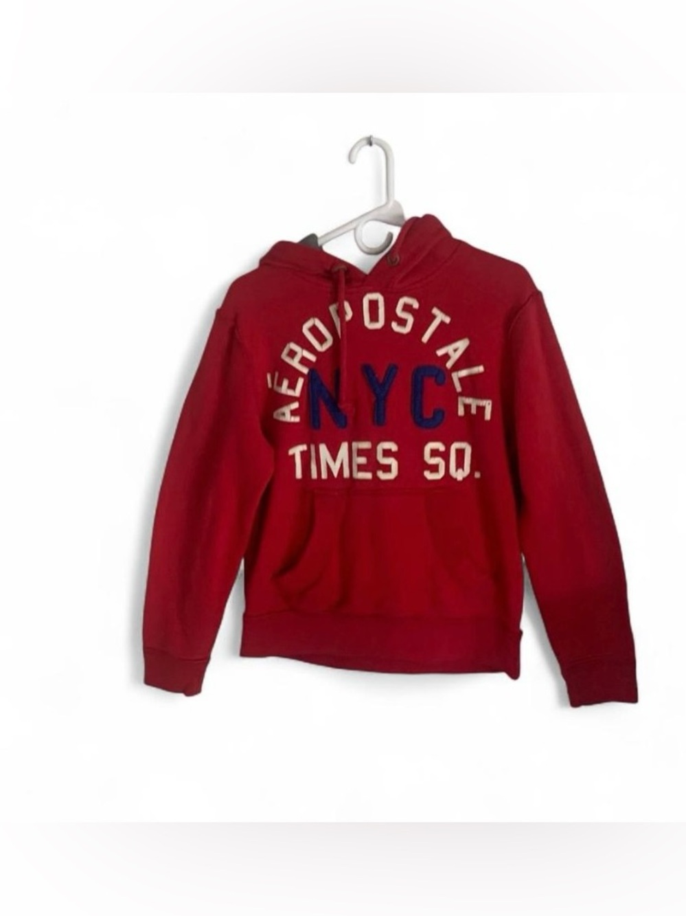 Vintage Y2K Aeropostale red hoodie size M  
Sweatshirt